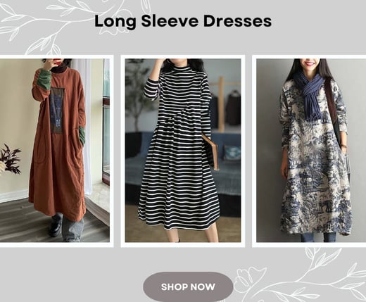 Long Sleeve Dresses-1